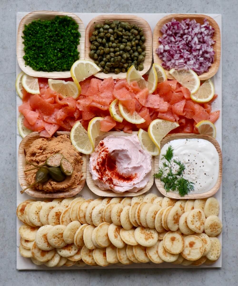 blini grazing platter