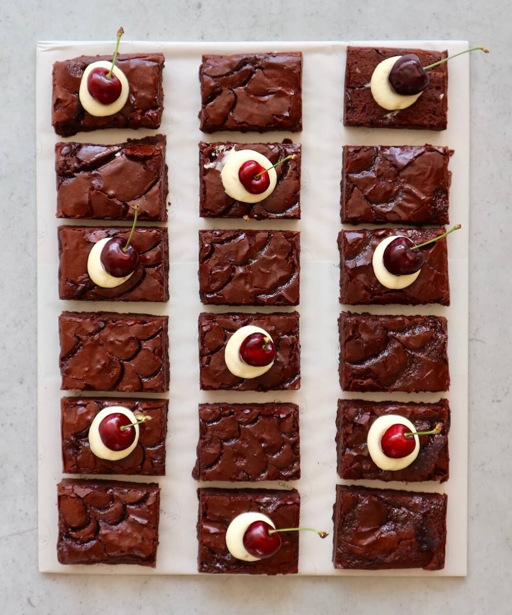 brownie platter