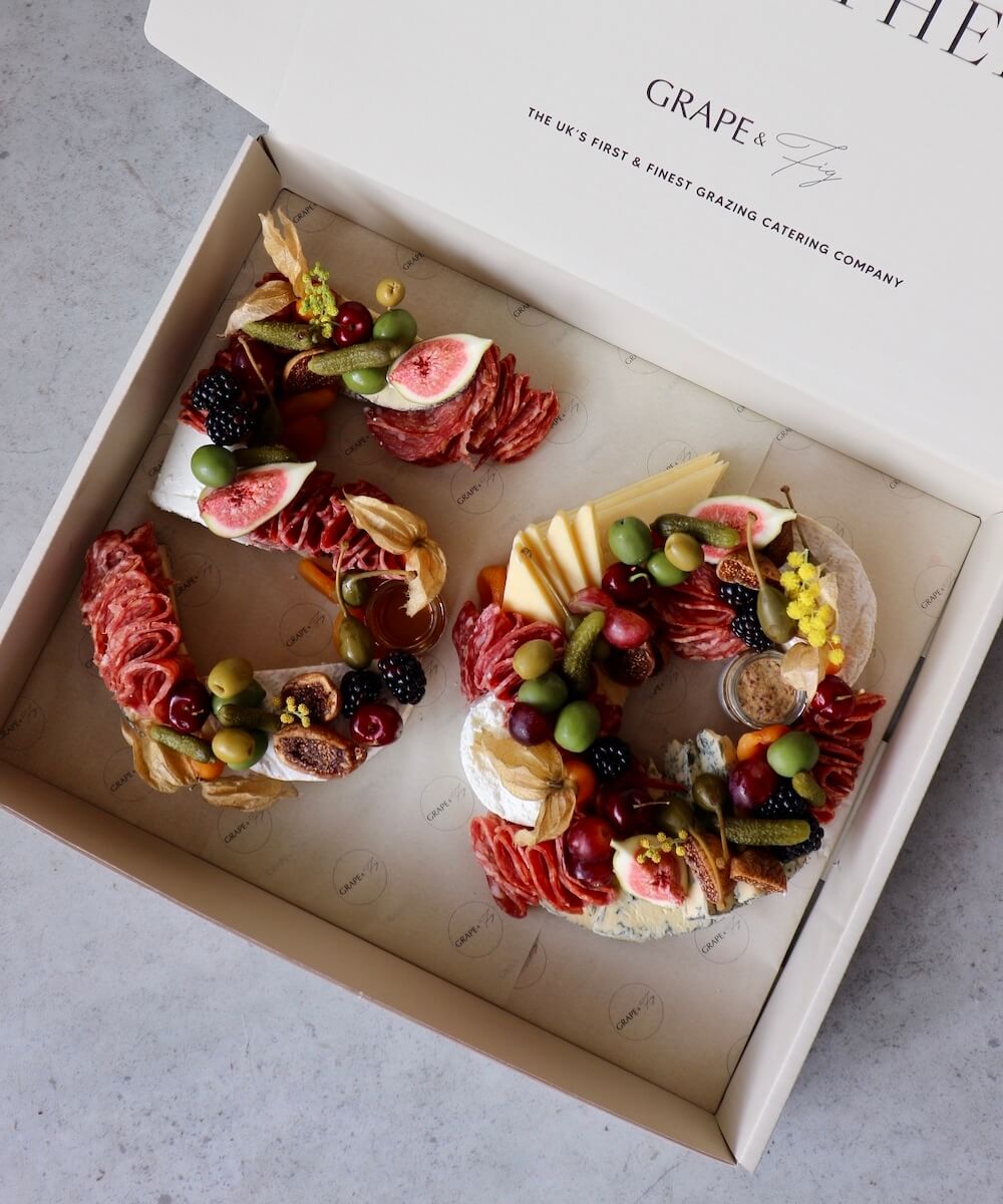 Graze Party Numbers Celebration Platter