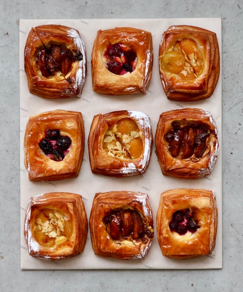 danish pastry platter