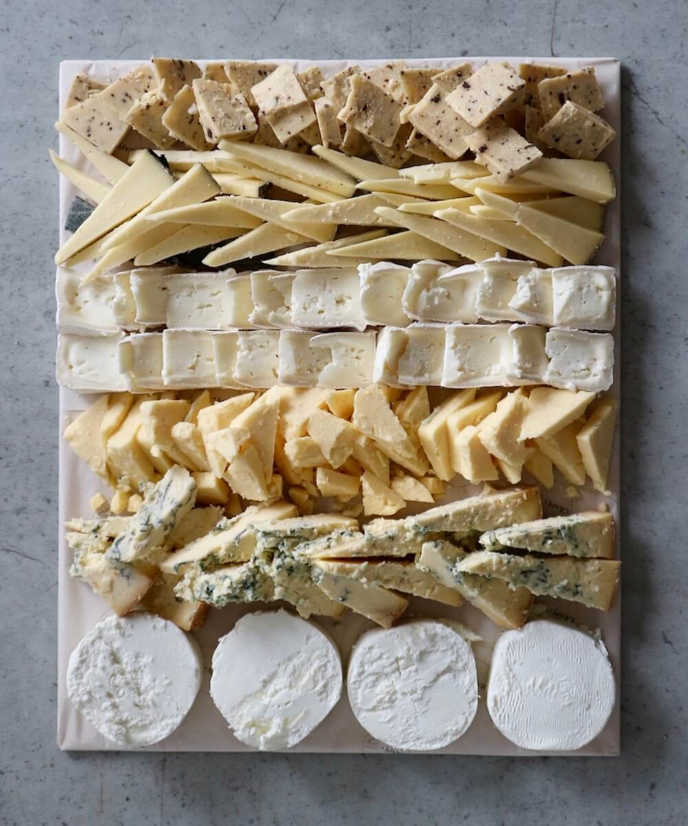 pre cut cheese platter