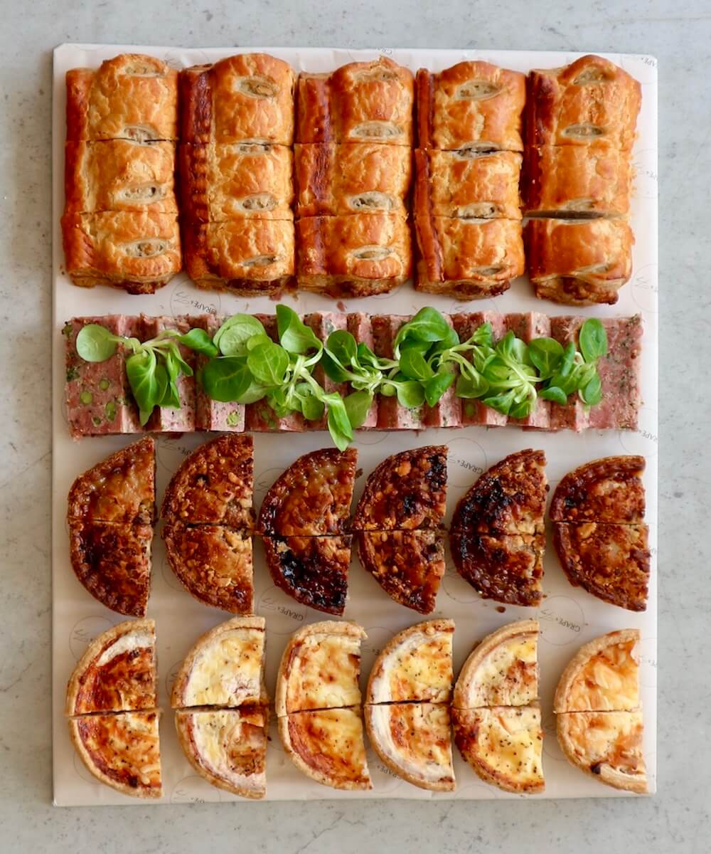 Savoury Pastry terrine Platter