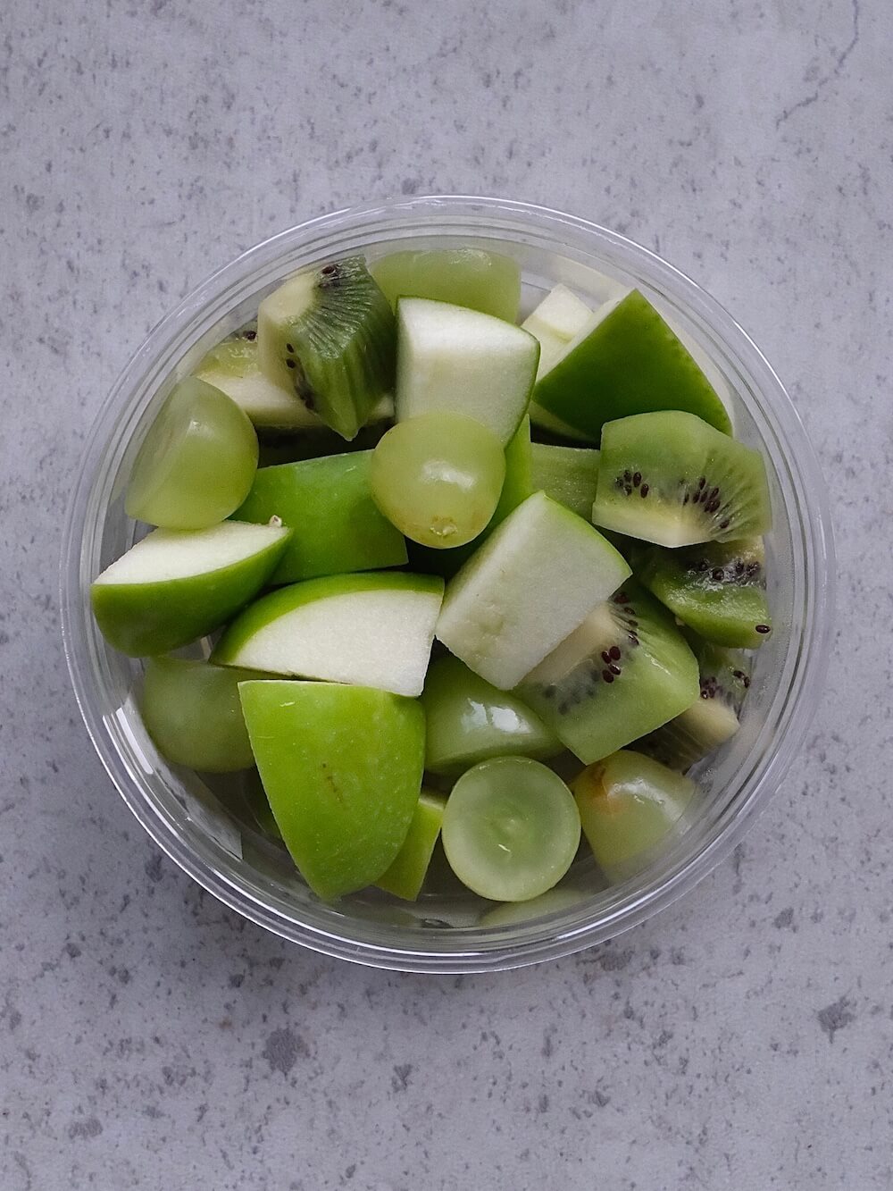 Apple Grape Kiwi Salad Pot