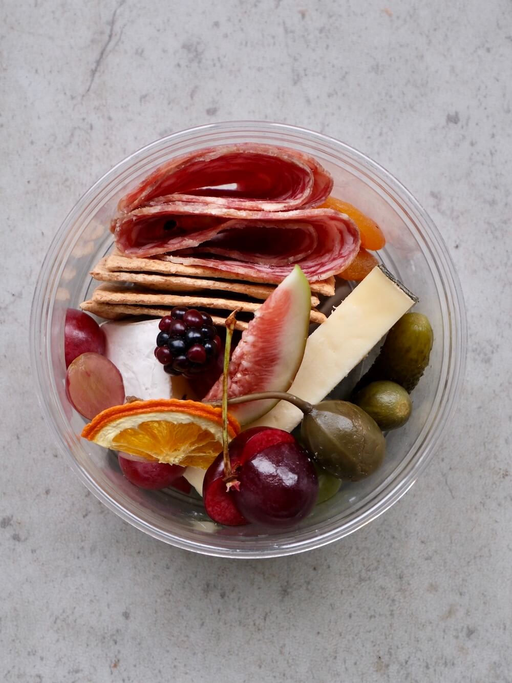 British Cheese & Charcuterie deli pot