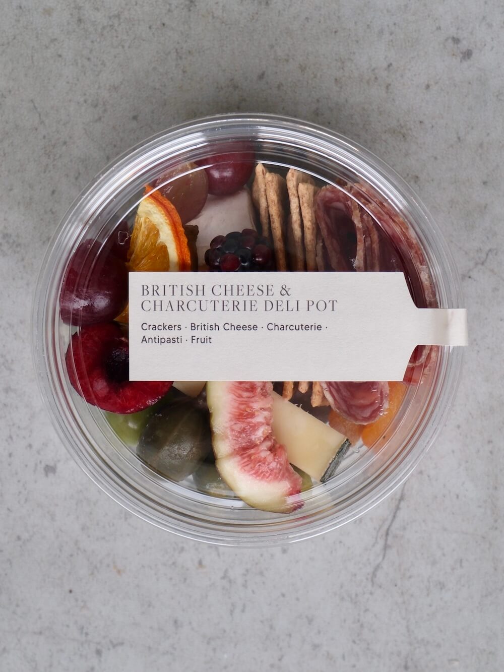 British Cheese and Charcuterie Deli Pots