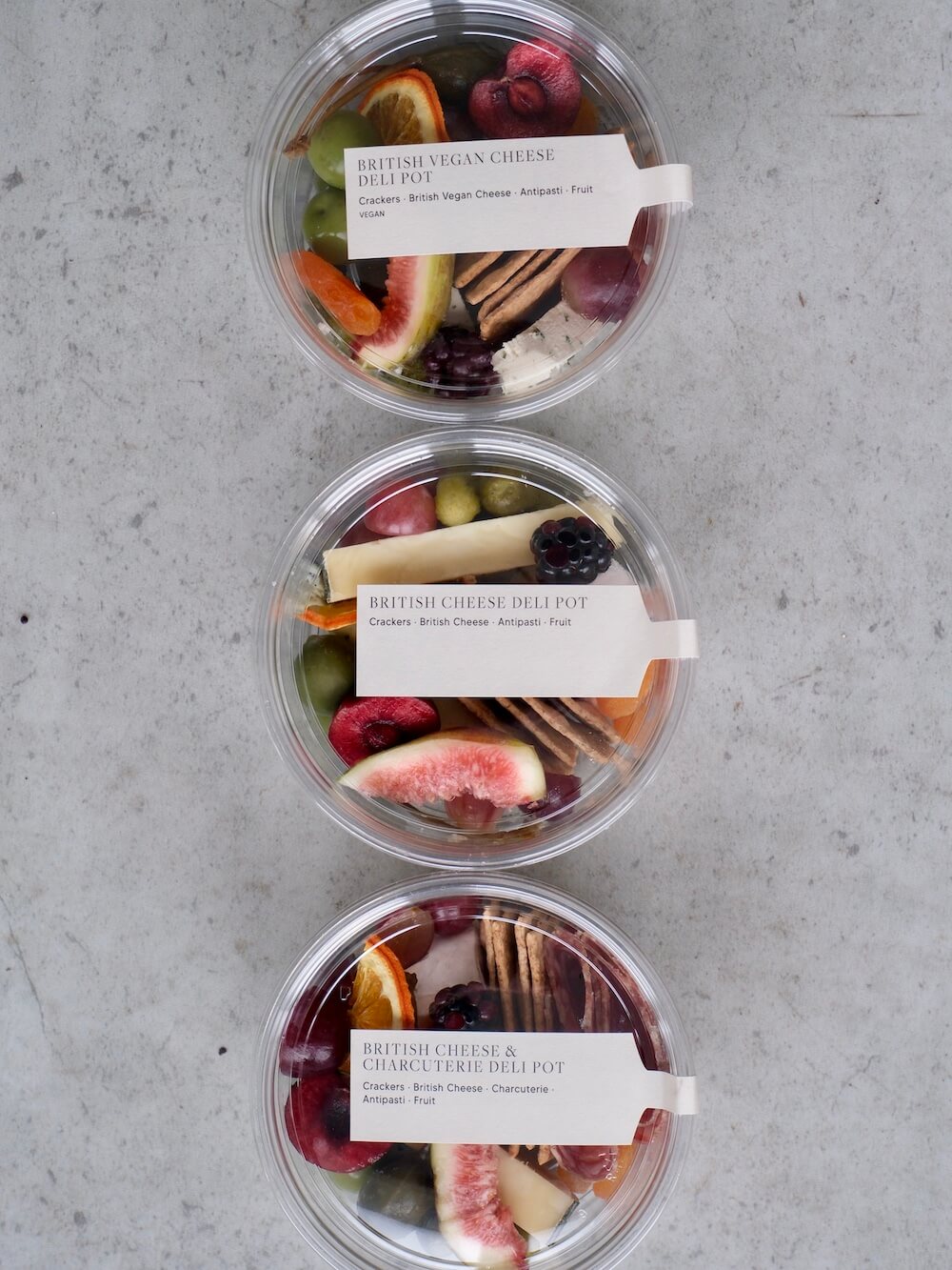 British Cheese Deli Pots (x10)