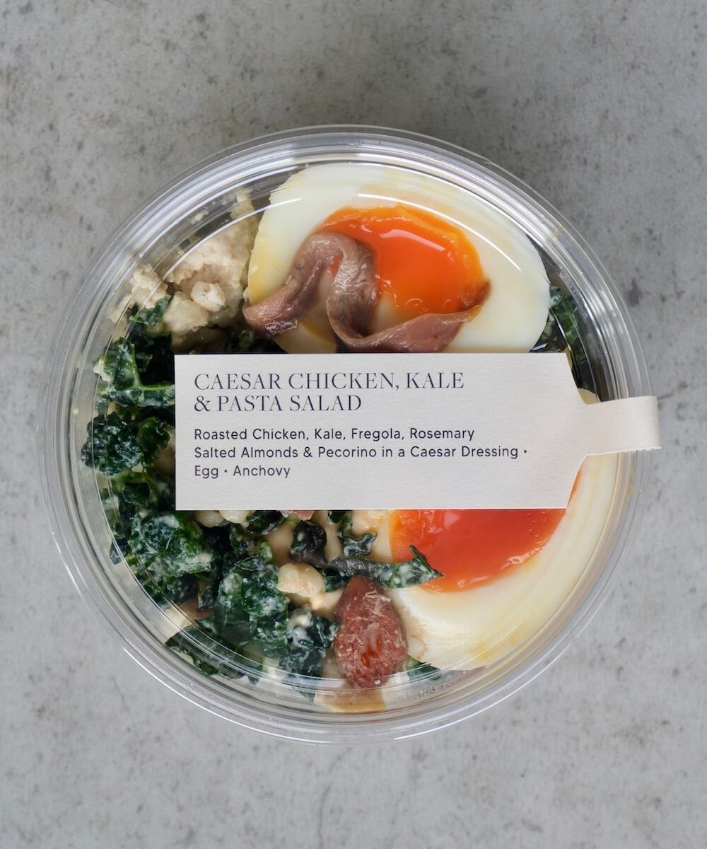 Caesar Chicken, Kale & Pasta Salad Pots (x10)