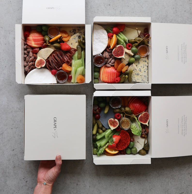 luxe graze by platter & graze | fig butter, grazing... GRAPE & Fig | LONDON'S FINEST GRAZING TABLES & SHARING PLATTERS