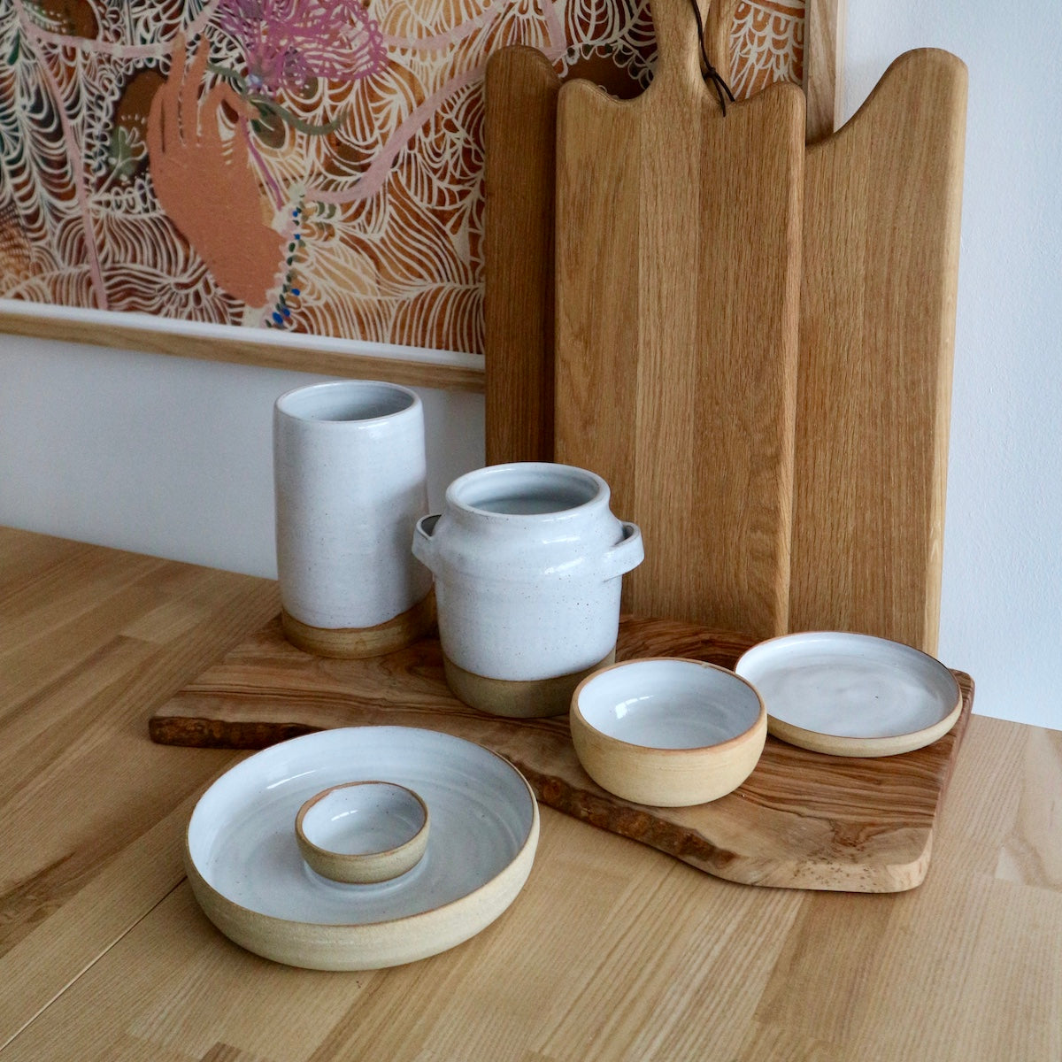 FULL COLLECTION PEA POTTERY