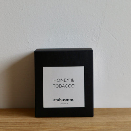 Honey & Tobacco Candle (Large), Ambustum