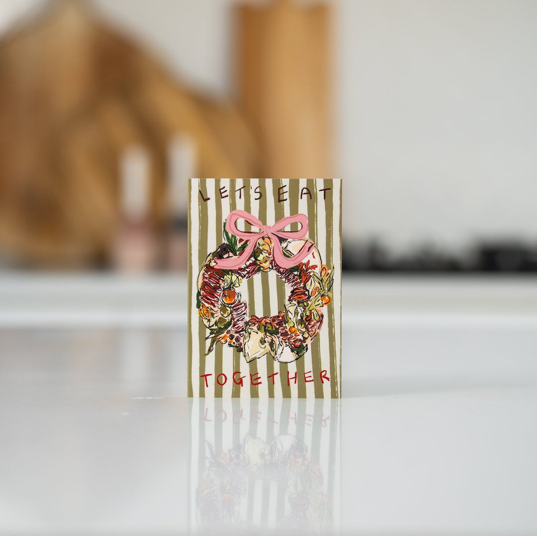 Lets Eat Together Card
