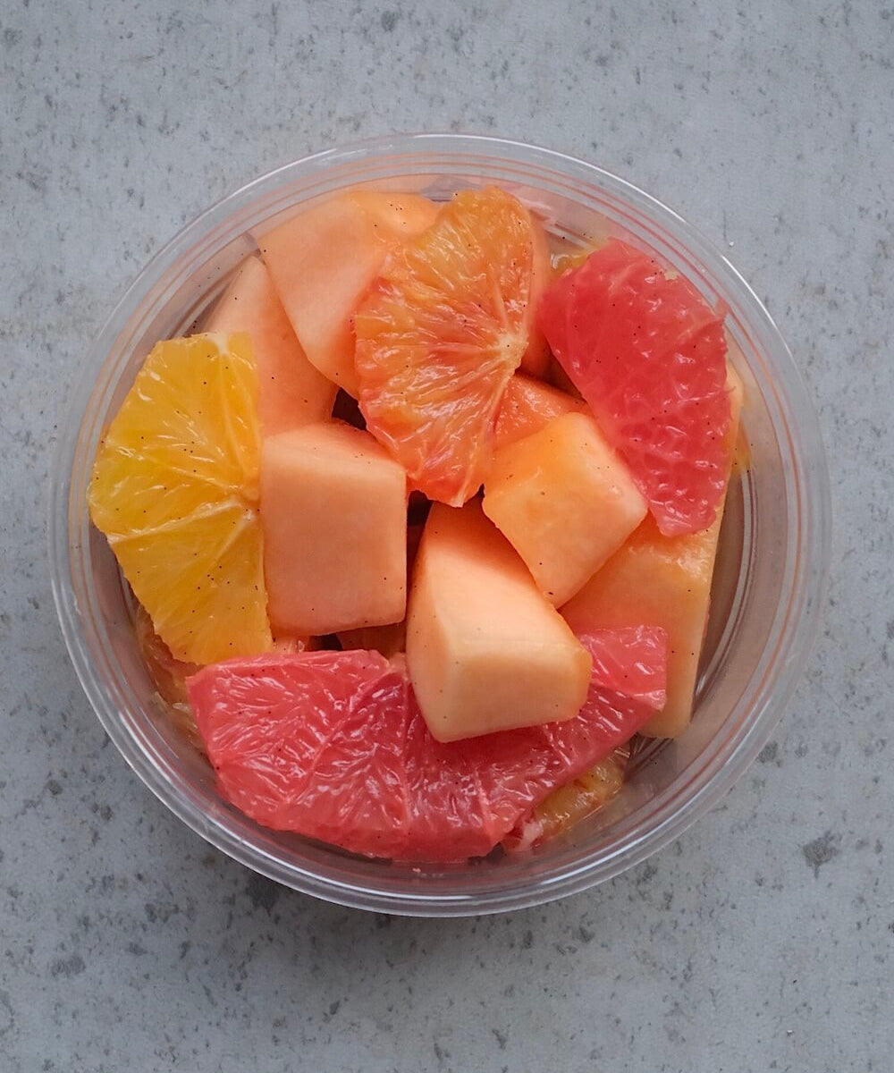Melon, Citrus & Vanilla Salad Pots (x10)