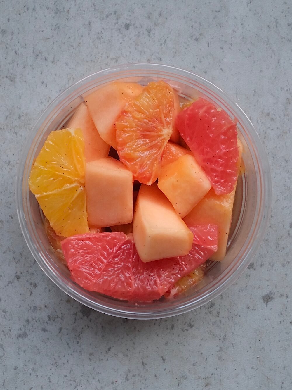 Melon, Citrus & Vanilla Salad Pots (x10)