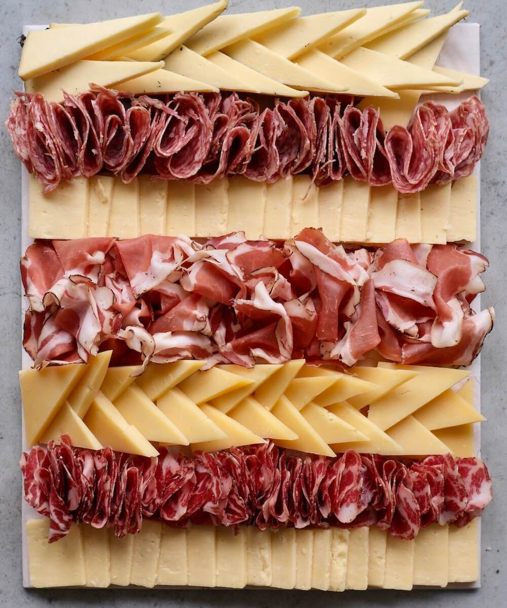 The Pre-Cut British Cheese & Charcuterie Platter