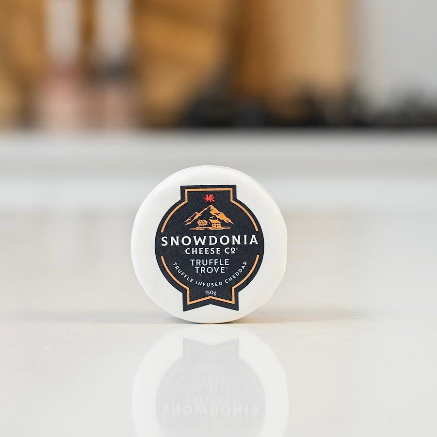 Truffle Trove Extra Mature Cheddar with Black Summer Truffle
