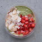 Matcha, Strawberry & Coconut Overnight Oats Pots