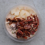 Pear, Pecan & Date Bircher Muesli Pots 