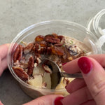 Pear, Pecan & Date Bircher Muesli Pots