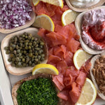 The Smoked Salmon Blini Platter