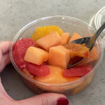 Melon, Citrus & Vanilla Salad Pots